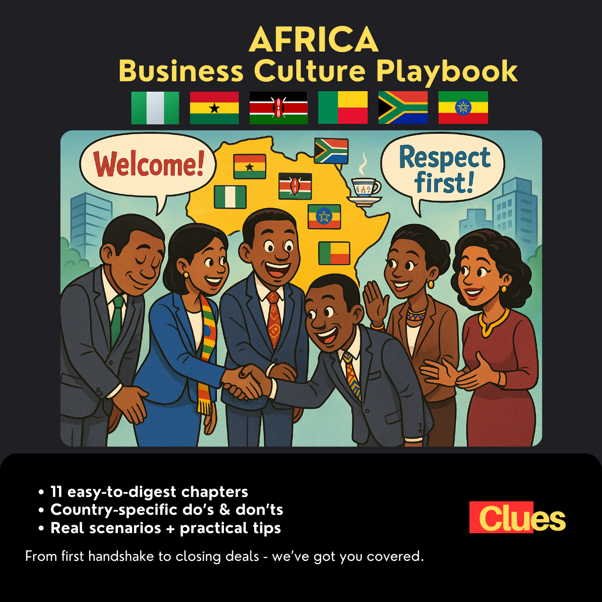 Africa Business Culture Playbook: Master Cross-Cultural Success in Nigeria, Ghana, South Africa, Kenya, Ethiopia & Benin